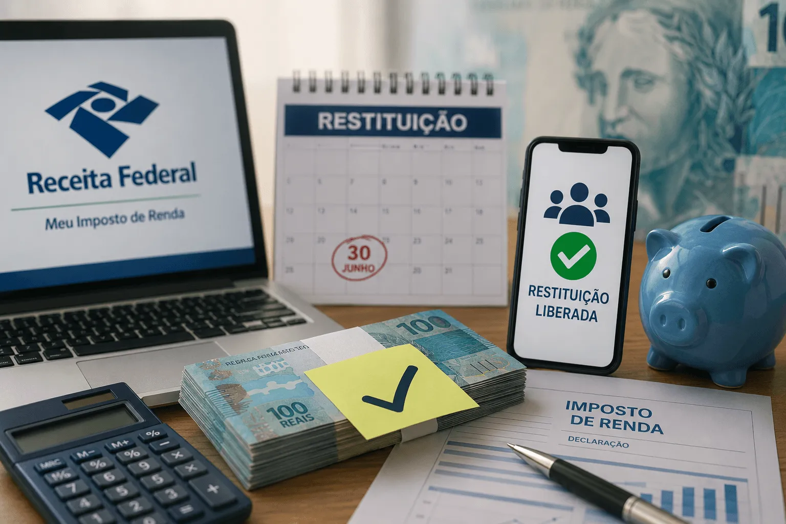 Consulta ao segundo lote do IRPF 2026: restituição é liberada para mais de 9,5 milhões de contribuintes